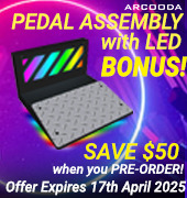 Foot Pedal Assembly with LED Bonus Pre-Order Savings