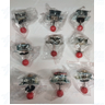 Red Ball Top Joystick with Spring for Arcade Machine Bulk Offer - As New (9 Pcs)