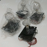 Black Arcade Joystick with Bubble Ball top - New (4 Pcs)