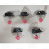 Black Joystick With Pink Ball Top For Arcade Machine Bulk Offer - New (5 Pcs)