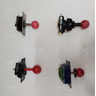 Assorted Joystick with Red Ball Top -New (4pcs)