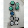 Assorted Multicolour Big Buttons with Microswitch Bulk Offer - (9 Pcs)