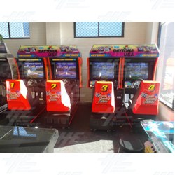 Daytona USA Arcade Machines Now Available!