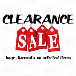 Arcade Machine Clearance Sale On All Floor Stock! Everything Must Go!
