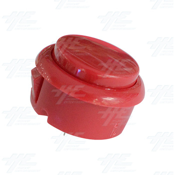 30mm Snap in Arcade Push Button - Red