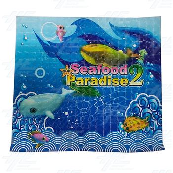 Seafood Paradise 2 Fish Cabinet Sticker