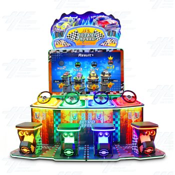 Nitro Speed 4 Player Ticket Redemption Arcade Machine