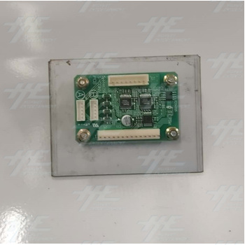 Namco System 256 S-Conv  PCB with metal bracket