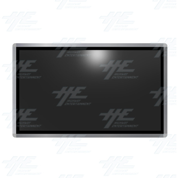 43 Inch 4k Ultra HD monitor with Brushed Metal Frame Finish