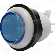 33mm White Rim Pushbutton Eco Series - Blue (Assorted Colours)