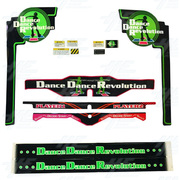 Dance Dance Revolution (DDR) Cabinet Sticker Kit