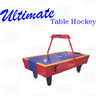 Gamemasters Ultimate Air Hockey Table (Red Base with Blue Top)