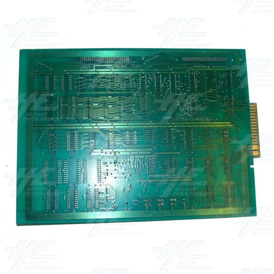 Unknown Arcade PCB - Back View