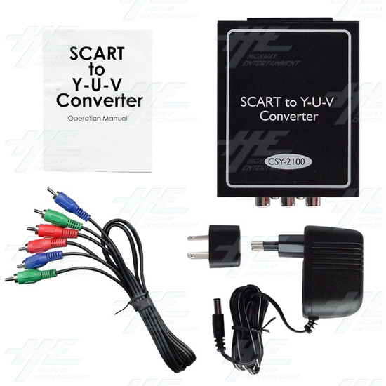 SCART to Y-U-V Converter (CSY-2100) - Full kit