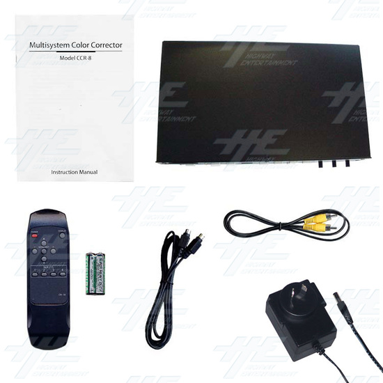 Multisystem Colour Corrector (CCR-8) - Full kit