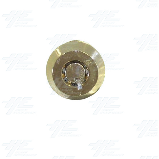 Cam Door Lock 15mm - Without Latch (Made in Taiwan) - Front View