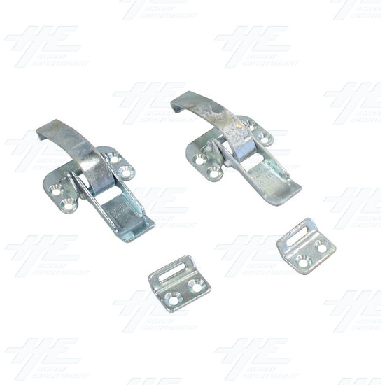 Pinball Back Latches (C- 137) - Used - Front View