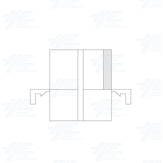 MOLEX 12 Way Plug Housing - 03-09-2122 - Left View