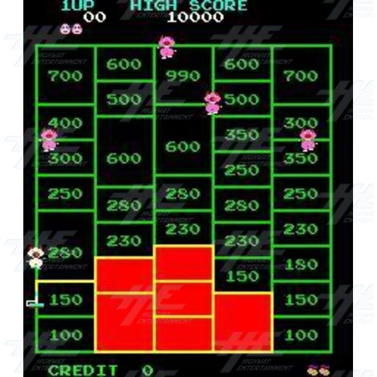 60 in 1 Arcade Classic Combo Board - Amidar