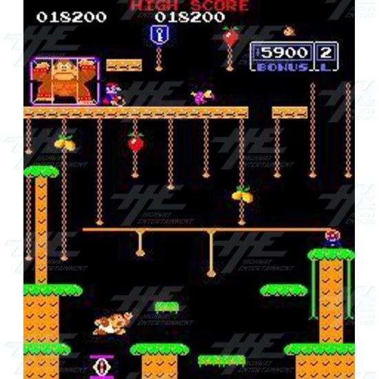 60 in 1 Arcade Classic Combo Board - Donkey Kong Jr