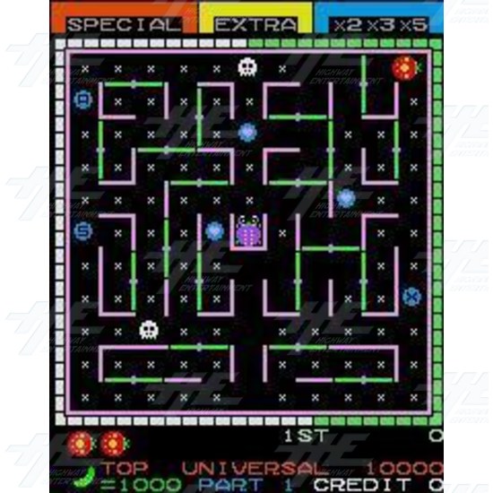 60 in 1 Arcade Classic Combo Board - Lady Bug