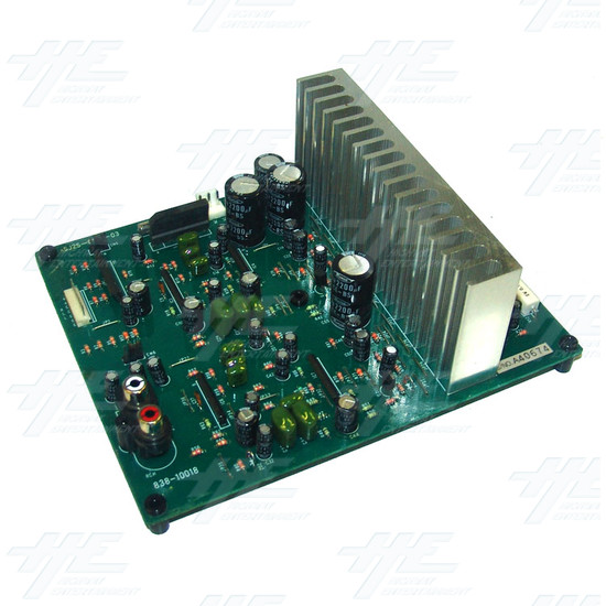 Sega Model 1 Amplifier Board (838-10018) - Full View
