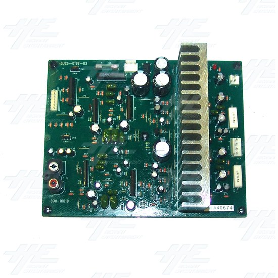 Sega Model 1 Amplifier Board (838-10018) - Top View