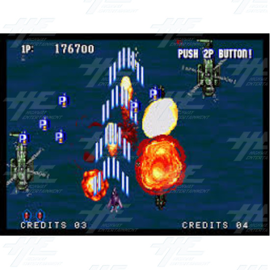 Game Wizard 508-in-1 Arcade Game Board - Aero Fighters