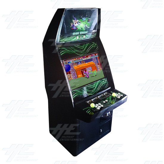 26 inch LCD Plastic Arcade Cabinet with 500 Games - Full View