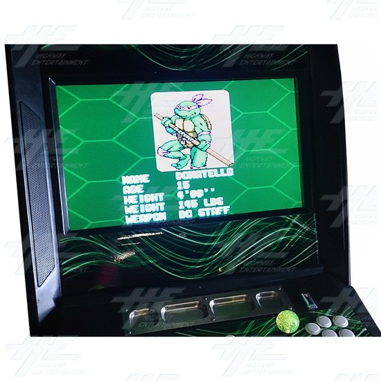 26 inch LCD Plastic Arcade Cabinet with 500 Games - Screen View