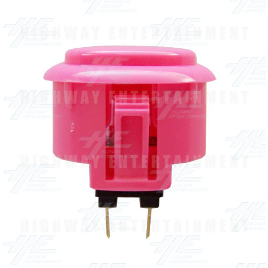 Sanwa Push Button OBSF-30 Pink - Side View