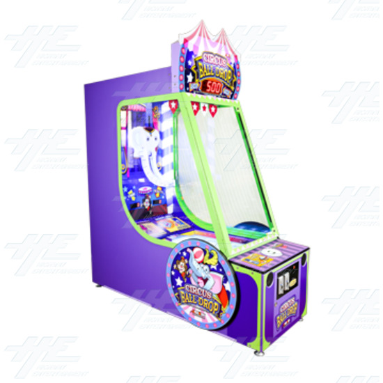 Circus Ball Drop Redemption Arcade Game - Machine (side 1)