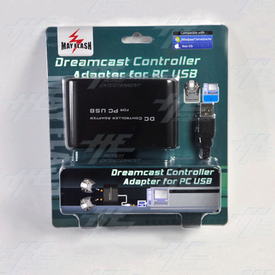 Mayflash Dreamcast Controller To Pc Usb Converter Adapter Mayflash