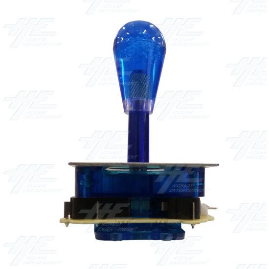 Blue Illuminated Joystick for Arcade Machine - Right View