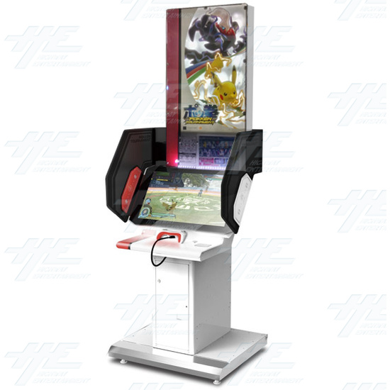 Pokken Tournament Arcade Machine - Angle View
