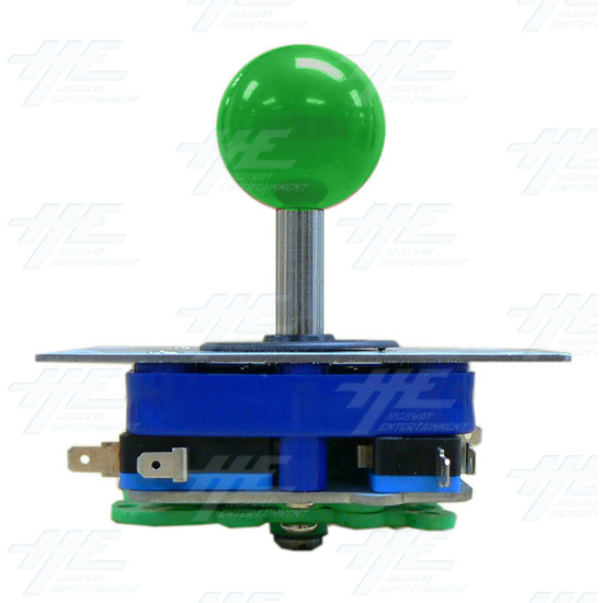 Green Ball Top Joystick for Arcade Machine (Zippy Styled) - Side View