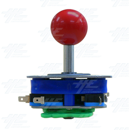 Red Ball Top Joystick for Arcade Machine (Zippy Styled) - Side View 2