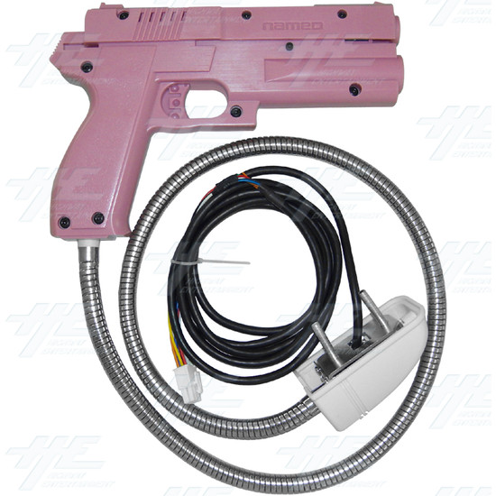 Time Crisis Point Blank Clone Gun Assembly for Arcade Machine  - Pink - Clone Gun Assembly - Pink