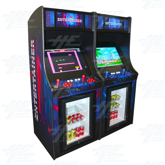 The Entertainer 26inch Arcade Machine (Blue Version) - Entertainer - Red and Blue