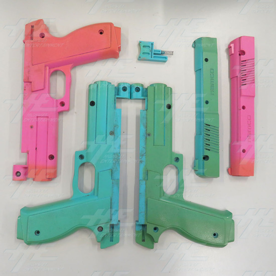 Assorted Namco Gun Parts - AS IS - Assorted Gun Shell Parts