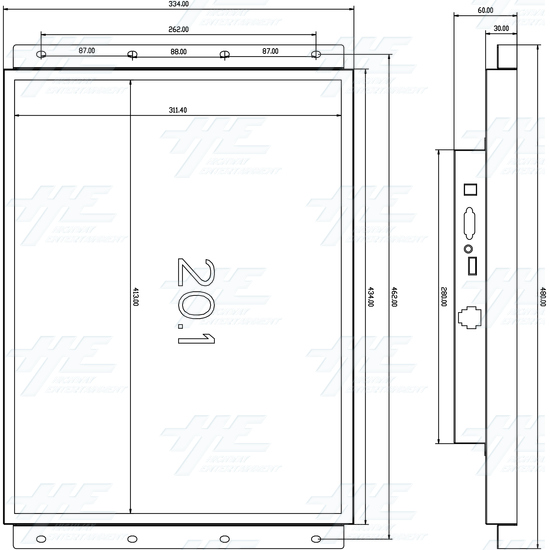 20 inch LCD Monitor - Seconds - A21 - 20 Inch Monitor Dimensions.jpg