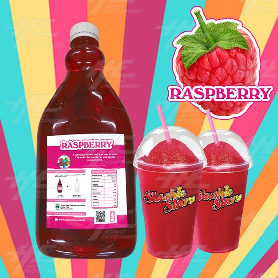 Raspberry Slushie Syrup 2L - Raspberry Slushie Syrup