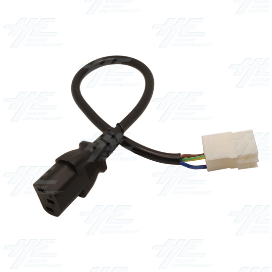 Sega Model 3 Power Supply to ATX Power Supply Adaptor for Daytona and Sega Rally - 30cm ATX to 15 Pin Connector Cable Angle 1