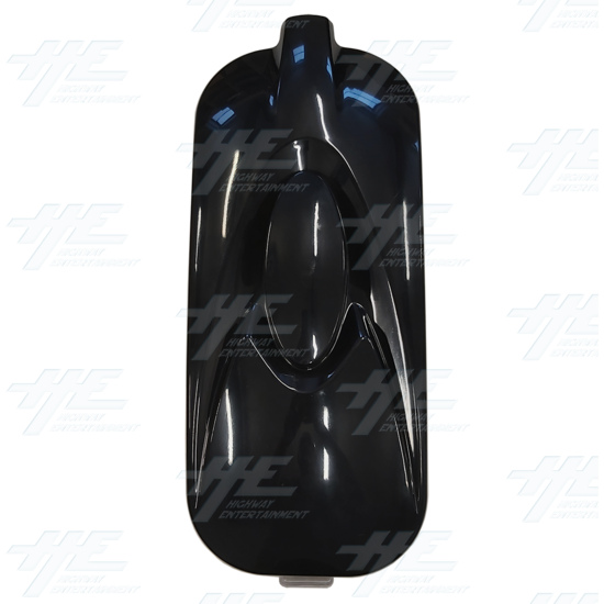 Black Cover Of Tank for Slushie Stars Machine - Slushie-Machine-Black-Plastic-Top--Top-View.png