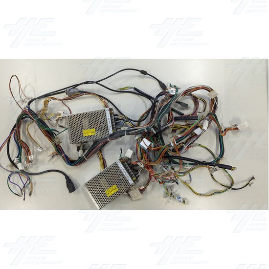 Taito Haunted Museum Arcade Machine power supply kit with Cabinet Wire Harness  - Taito Haunted Museum Arcade Machine power supply kit 