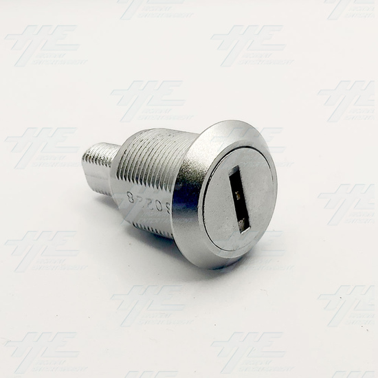 Arcade Machine Lock 30mm (Sega Replacement) Key S002 - Angle View