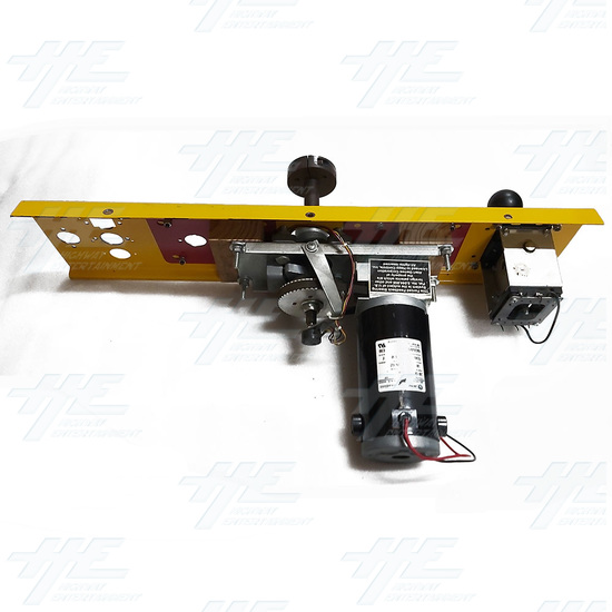 California Speed Arcade Steering Assembly -Force Feedback - (Generic) - 1. Steering assembly - back view