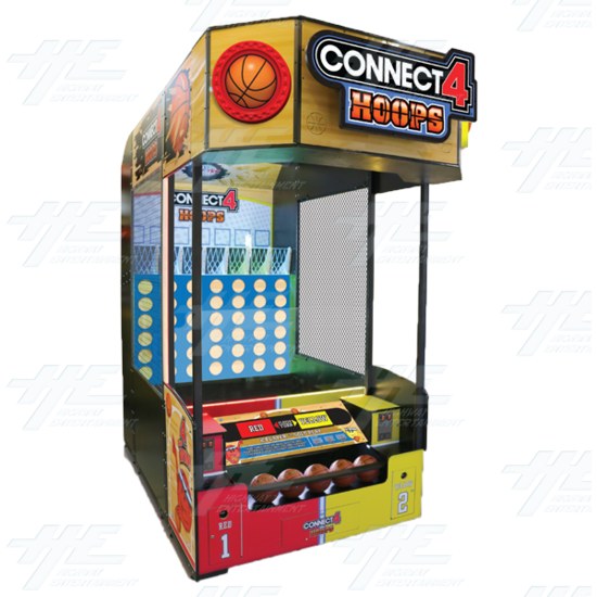 Connect 4 Hoops Arcade Machine - Connect 4 Hoops