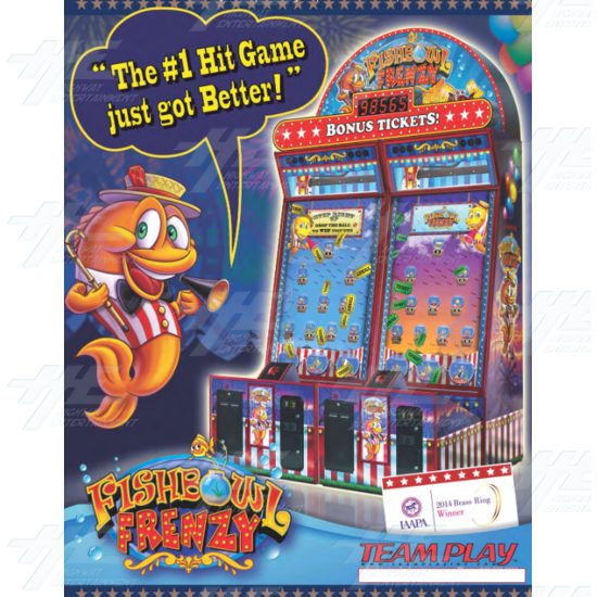 Fishbowl Frenzy Twin set Arcade Machine - Fishbowl Frenzy Arcade Machine Brochure