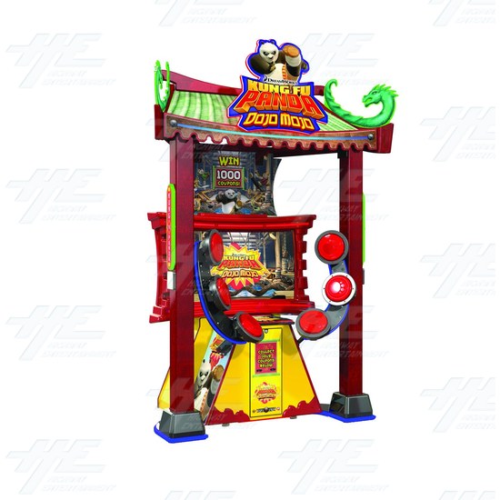 Kung Fu Panda Dojo Mojo Ticket Redemption Machine - Kung Fu Panda Dojo Mojo Arcade Machine - ICE/Sega 